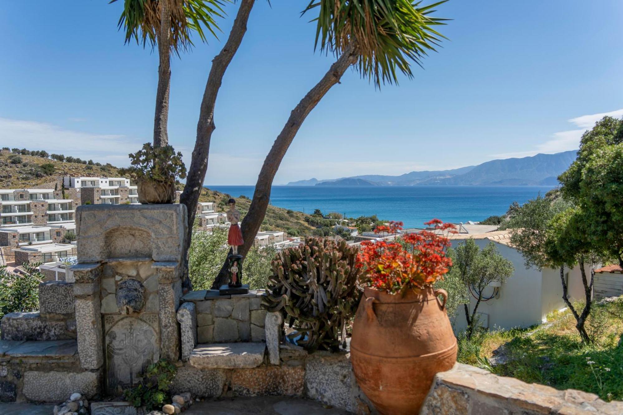 Апартаменты Rafaela'S Sea View House Агиос-Николаос Экстерьер фото